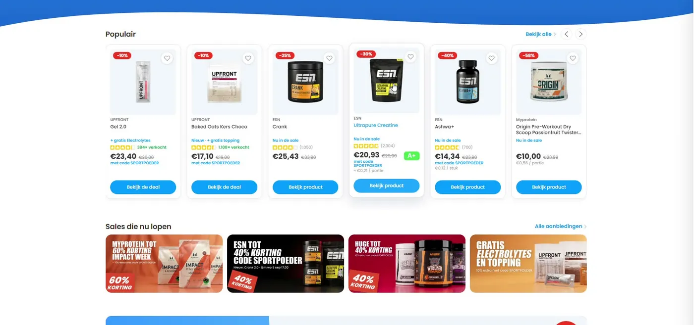 Populair en sales